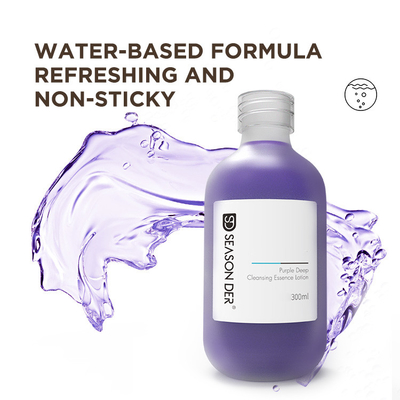 300ml Purple Purifying Serum Tattoo อุปกรณ์แต่งหน้าถาวรน้ำยาทำความสะอาดหนังกำพร้าอ่อนโยน