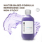 OEM Purple Purifying Essence สำหรับทำความสะอาดผิวก่อนลงมือปฏิบัติน้ำยาทำความสะอาดหนังกำพร้าคิ้ว